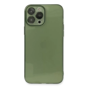 Apple iPhone 13 Pro Kılıf Fly Lens Silikon - Yeşil