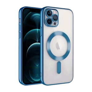 Apple iPhone 13 Pro Kılıf Kross Magneticsafe Kapak - Sierra Blue
