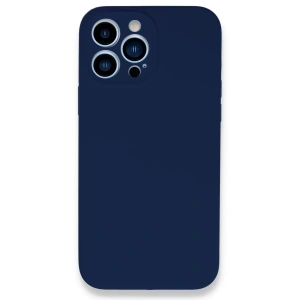 Apple iPhone 13 Pro Kılıf Lansman Legant Silikon - Lacivert