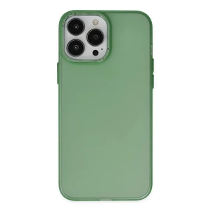 Apple iPhone 13 Pro Kılıf Modos Metal Kapak - Koyu Yeşil