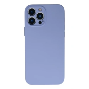 Apple iPhone 13 Pro Kılıf Nano içi Kadife Silikon - Lila