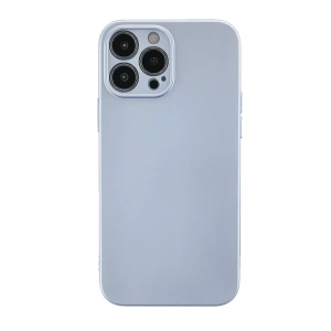 Apple iPhone 13 Pro Kılıf Nano içi Kadife Silikon - Sky Blue