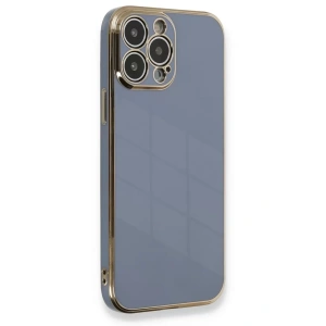 Apple iPhone 13 Pro Kılıf Volet Silikon - Mavi