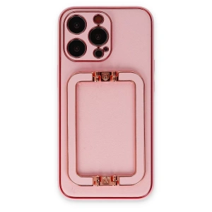 Apple iPhone 13 Pro Max Kılıf Coco Elit Kapak - Pembe