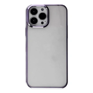 Apple iPhone 13 Pro Max Kılıf Element Silikon - Mor