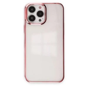 Apple iPhone 13 Pro Max Kılıf Element Silikon - Pembe