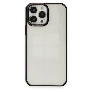Apple iPhone 13 Pro Max Kılıf Element Silikon - Siyah