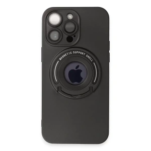 Apple iPhone 13 Pro Max Kılıf Lukka Magneticsafe Kapak - Siyah