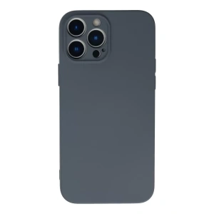 Apple iPhone 13 Pro Max Kılıf Nano içi Kadife Silikon - Gri