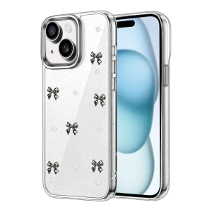 Apple iPhone 14 Fiyonk Desenli Kapak - Desen 8