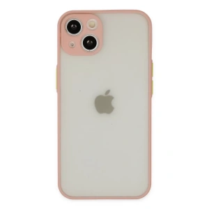 Apple iPhone 14 Kılıf Montreal Silikon Kapak - Pembe