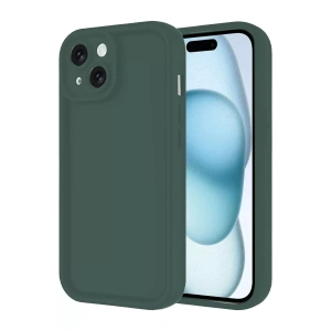 Apple iPhone 14 Kılıf Viera Silikon - Koyu Yeşil