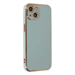 Apple iPhone 14 Kılıf Volet Silikon - Açık Yeşil