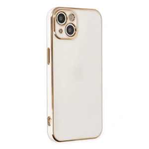 Apple iPhone 14 Kılıf Volet Silikon - Beyaz