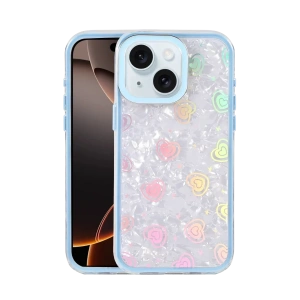 Apple iPhone 14 Lumi Desenli Kapak - Mavi