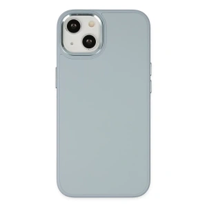 Apple iPhone 14 Plus Kılıf Asya Deri Silikon - Sierra Blue