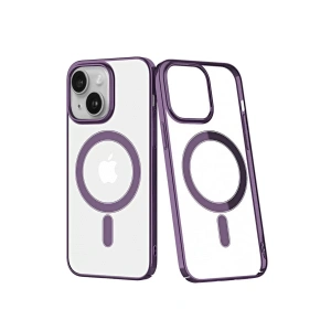 Apple iPhone 14 Plus Kılıf Element Magneticsafe Sert Kapak - Mor