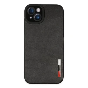 Apple iPhone 14 Plus Kılıf Loop Deri Silikon - Siyah