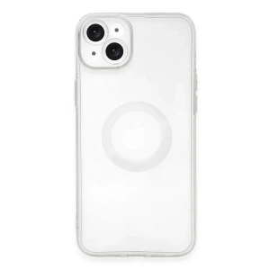 Apple iPhone 14 Plus Kılıf Santa Lens Silikon - Şeffaf