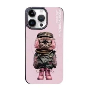 Apple iPhone 14 Pro Fun Magsafe Kapak - Pembe