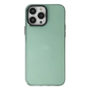 Apple iPhone 14 Pro Kılıf Anka PC Sert Metal Kapak - Yeşil