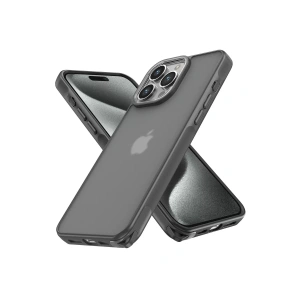 Apple iPhone 14 Pro Kılıf Elegant Kapak - Titan Gri