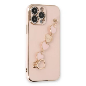 Apple iPhone 14 Pro Kılıf Esila Silikon - Pudra