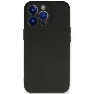Apple iPhone 14 Pro Kılıf First Silikon - Siyah