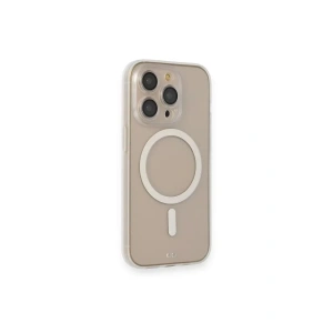 Apple iPhone 14 Pro Kılıf Grand Magneticsafe Kapak - Şeffaf