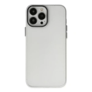 Apple iPhone 14 Pro Kılıf Modos Metal Kapak - Şeffaf