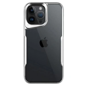 Apple iPhone 14 Pro Max Kılıf Boyi Silikon Kapak - Gümüş