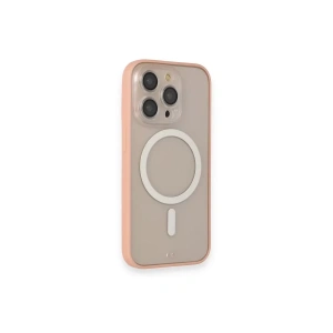 Apple iPhone 14 Pro Max Kılıf Grand Magneticsafe Kapak - Pembe