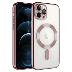Apple iPhone 14 Pro Max Kılıf Kross Magneticsafe Kapak - Rose