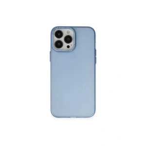 Apple iPhone 14 Pro Max Kılıf Modos Metal Kapak - Mavi