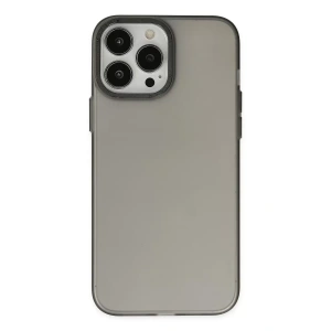 Apple iPhone 14 Pro Max Kılıf Modos Metal Kapak - Siyah