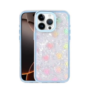 Apple iPhone 14 Pro Max Lumi Desenli Kapak - Mavi
