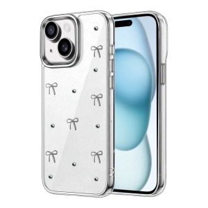Apple iPhone 15 Fiyonk Desenli Kapak - Desen 5