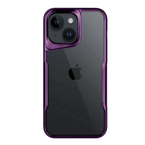 Apple iPhone 15 Kılıf Boyi Silikon Kapak - Derin Mor