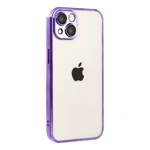 Apple iPhone 15 Lensli Silikon - Mor