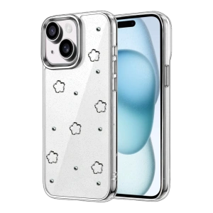 Apple iPhone 15 Plus Fiyonk Desenli Kapak - Desen 2