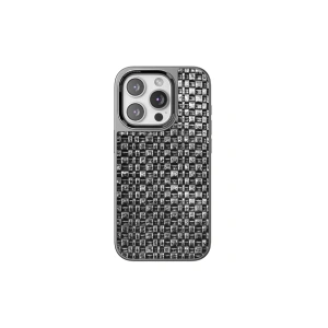 Apple iPhone 15 Pro Brand Kapak - Gümüş