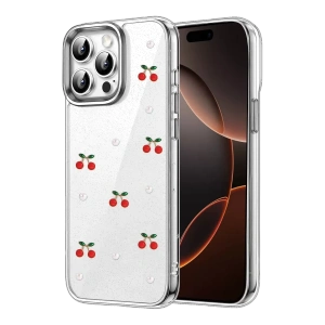 Apple iPhone 15 Pro Fiyonk Desenli Kapak - Desen 9