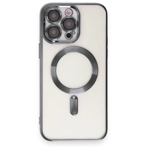 Apple iPhone 15 Pro Kılıf Kross Magneticsafe Kapak - Titan Gri