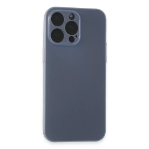 Apple iPhone 15 Pro Kılıf Puma Silikon - Mavi