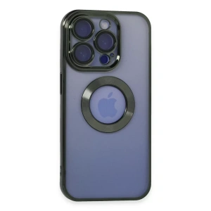 Apple iPhone 15 Pro Kılıf Slot Silikon - Köknar Yeşili