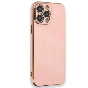 Apple iPhone 15 Pro Kılıf Volet Silikon - Pembe