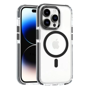 Apple iPhone 15 Pro Max Bella Magsafe Kapak - Siyah
