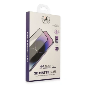 Apple iPhone 15 Pro Max Bilvis 3D Mat Cam Ekran Koruyucu