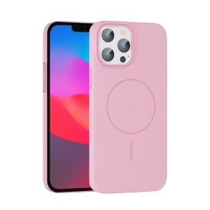 Apple iPhone 15 Pro Max Broş Magsafe Kapak - Pembe