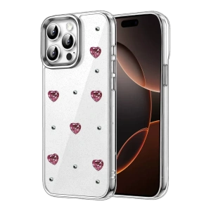 Apple iPhone 15 Pro Max Fiyonk Desenli Kapak - Desen 3